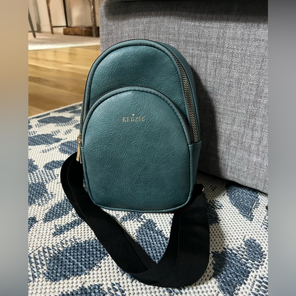 Kedzie one shoulder/cross body wrap bag